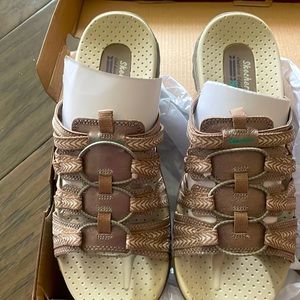 Sketchers Reggea Slides size 10